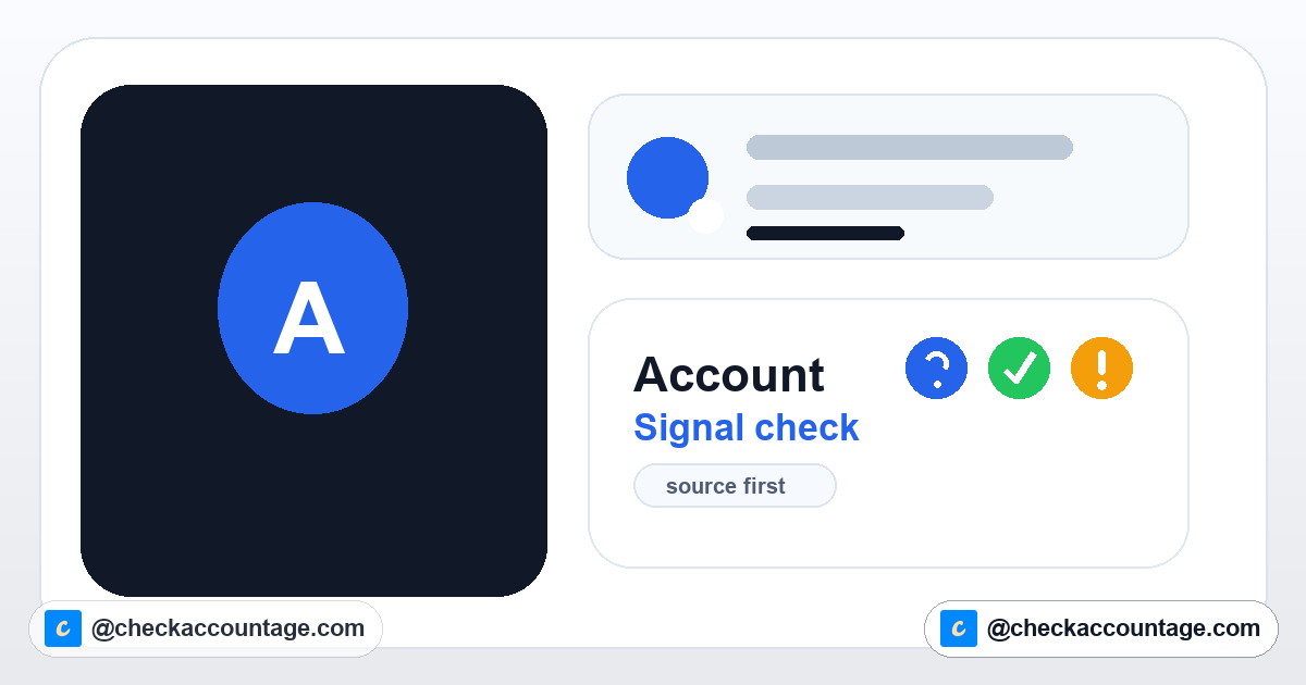 How to spot a fake account using account age — guide